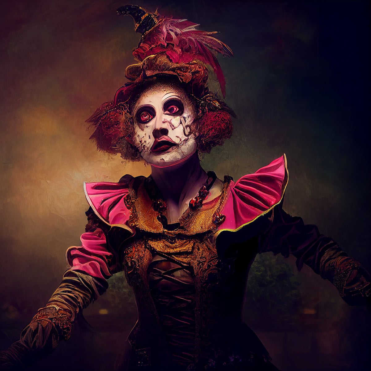 The Crimson Harlequin